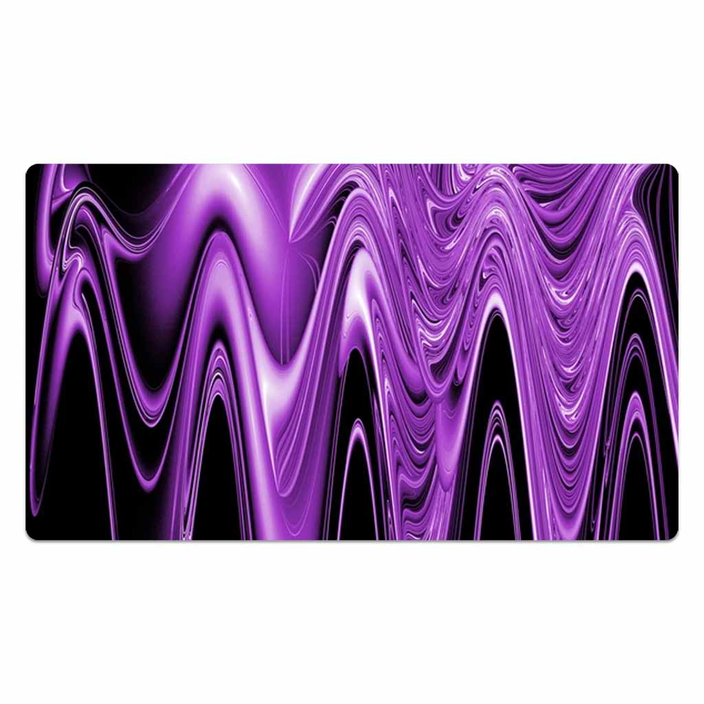 Purple Ripples Mouse Pad