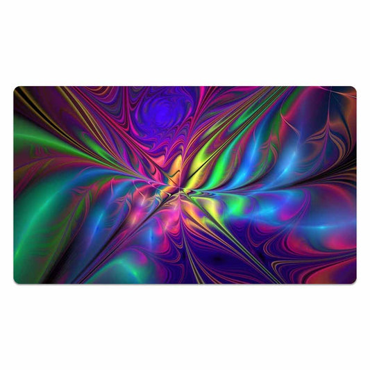 Rainbow Liquid Strokes Version One Playmat