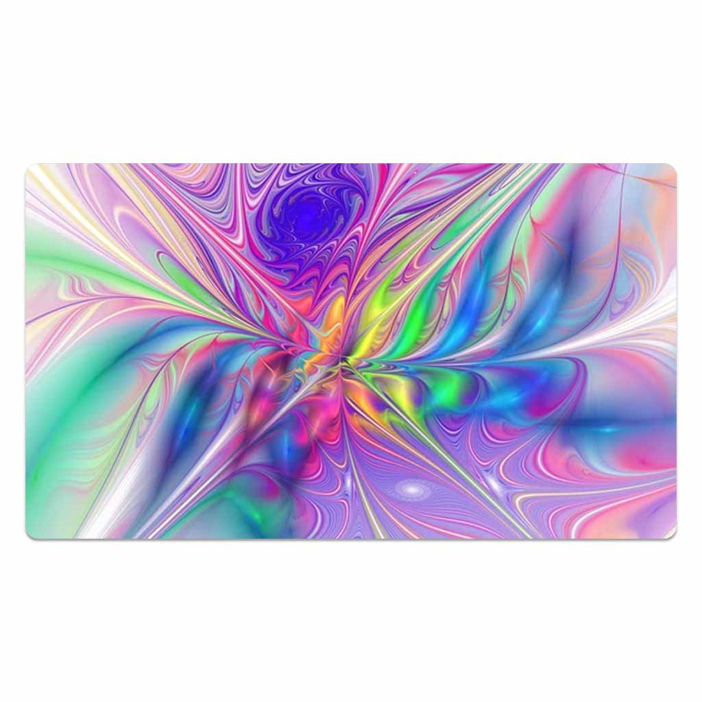 Rainbow Liquid Strokes Version Two Playmat