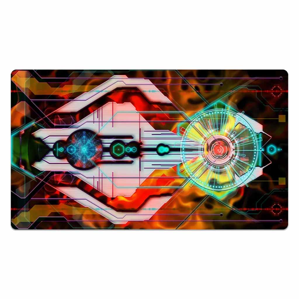 Rainbow Mech Interface Mouse Pad