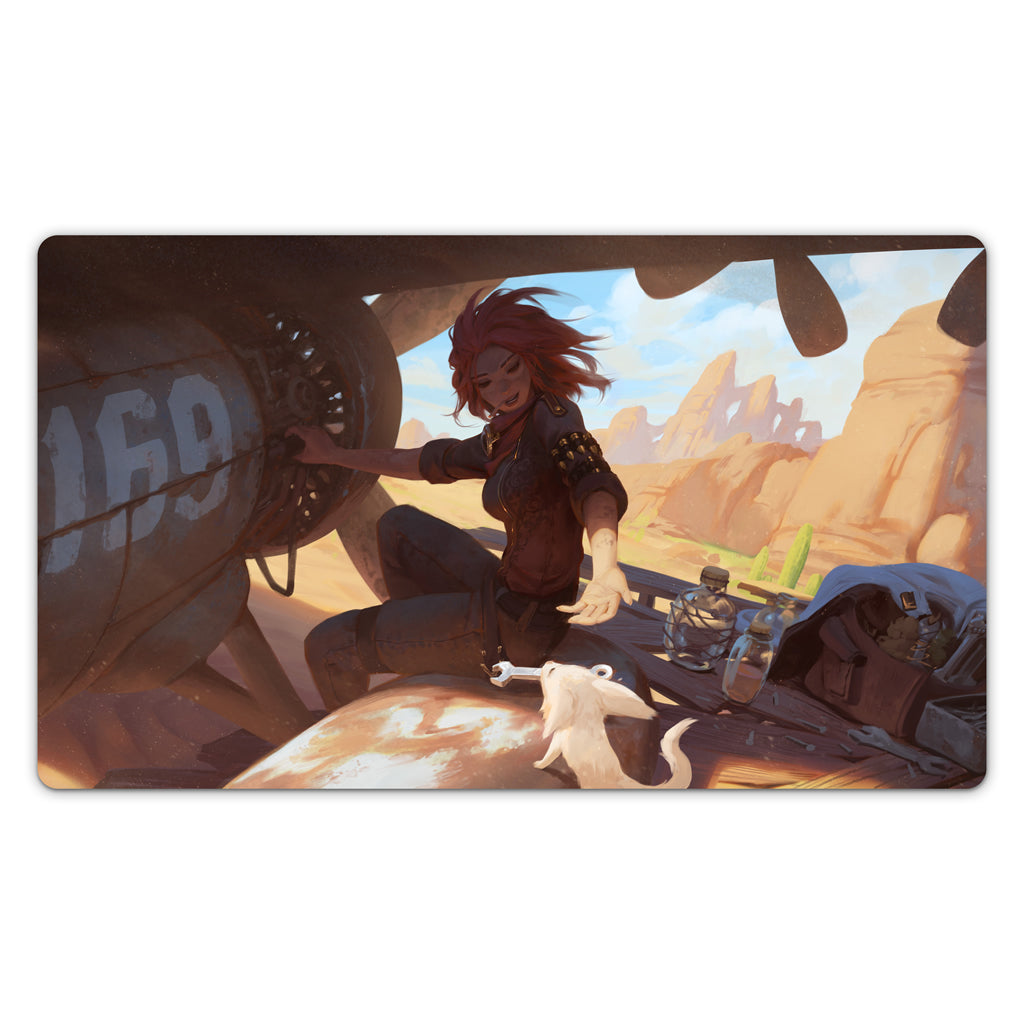 Red Desert - Flying Standard Playmat