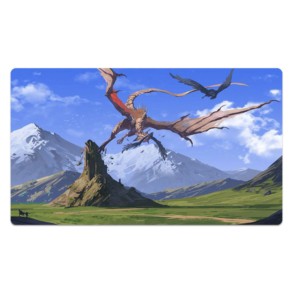 Run Away From The Airborne Prey Mouse Pad