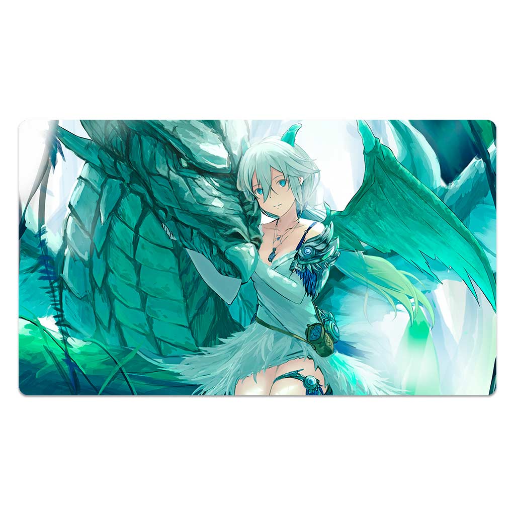 Sexy Dragon Girl Mouse Pad