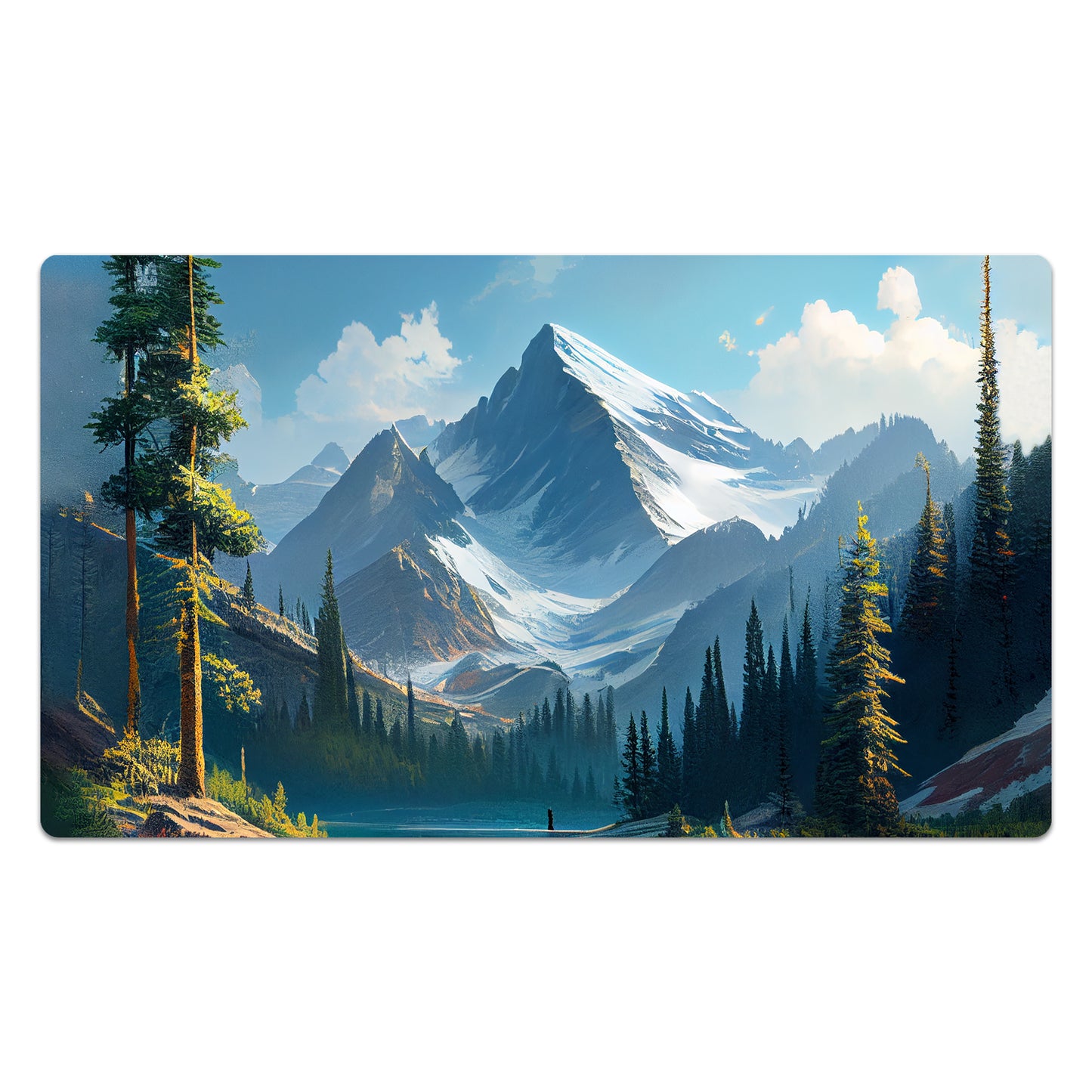 Snow Mountain Playmat