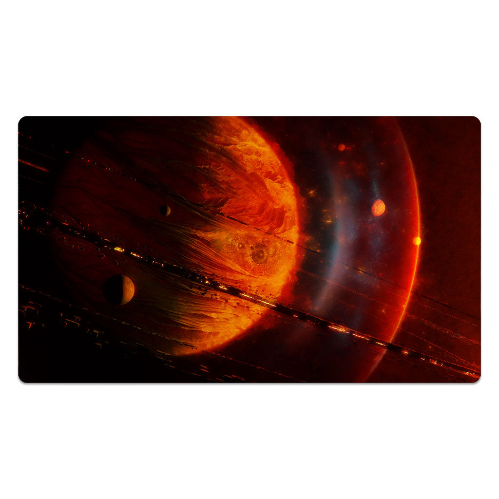 Solar System's Last Bastion In The Waning Void Playmat