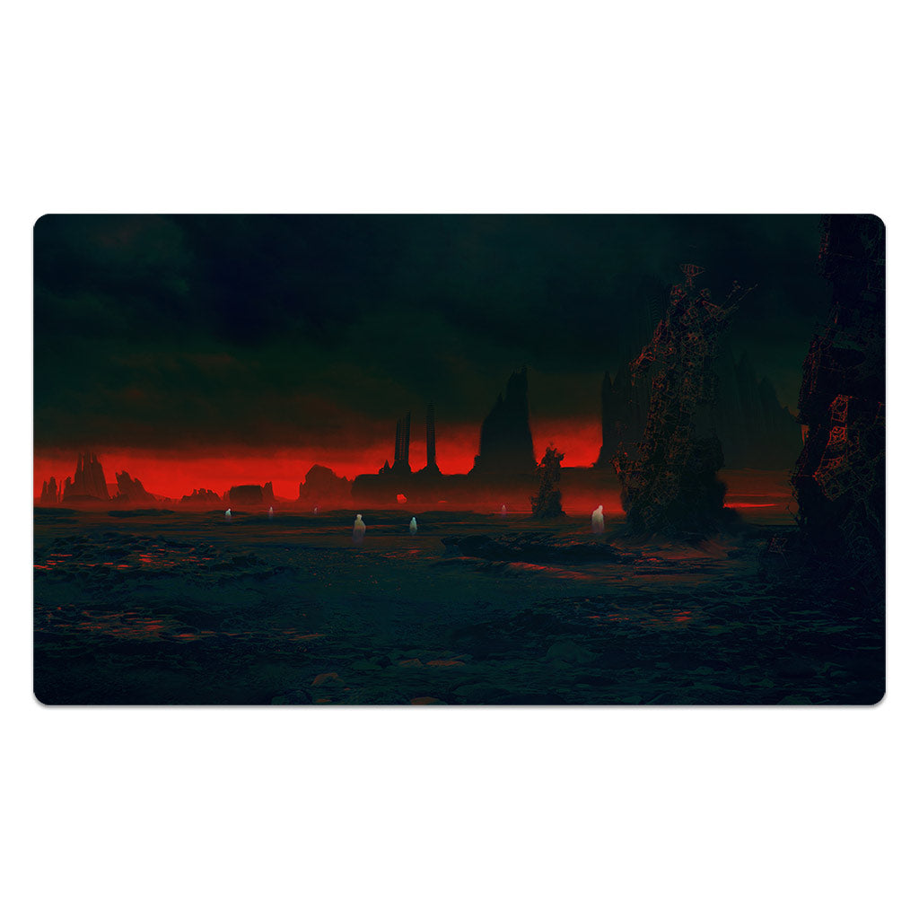 Spirits Roaming Around A Bottomless Pit Playmat