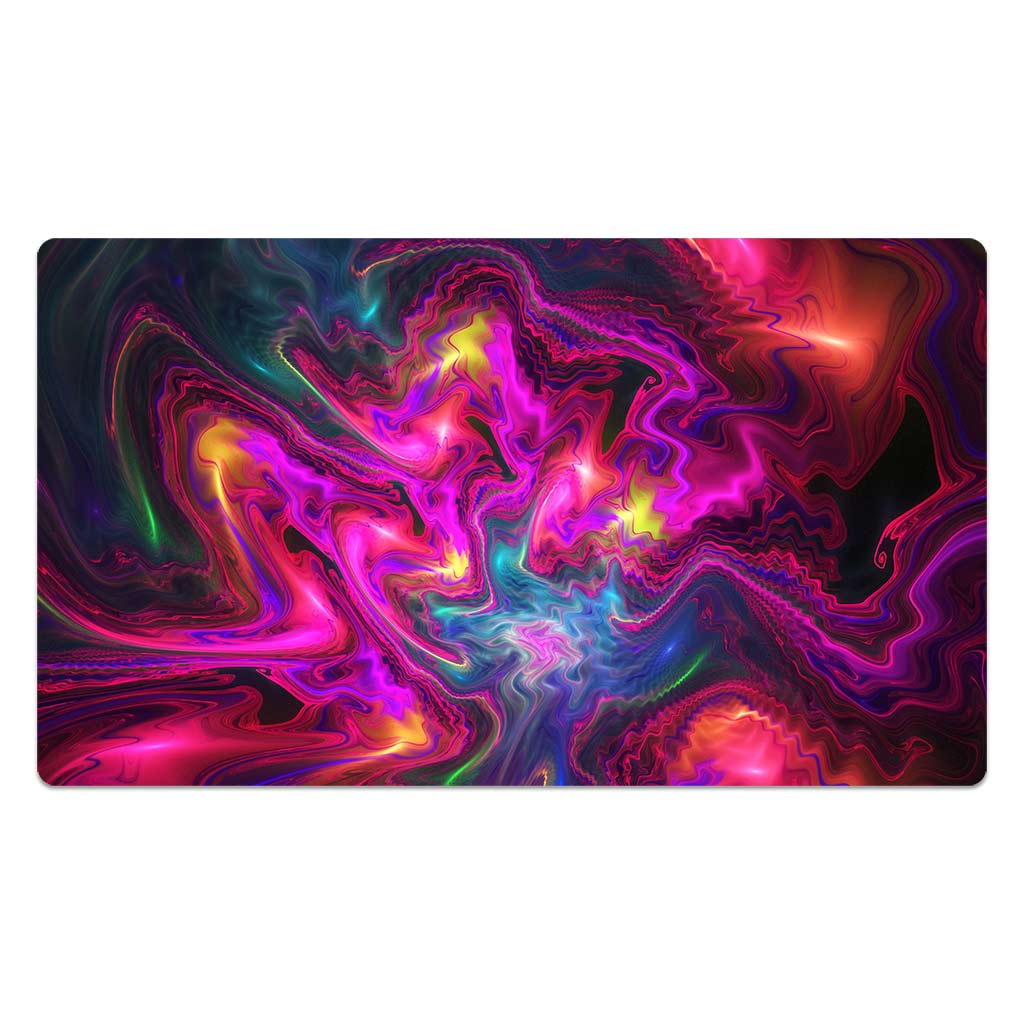 Strata Liquid Neon Colors Playmat