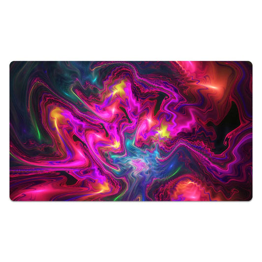 Strata Liquid Neon Colors Playmat