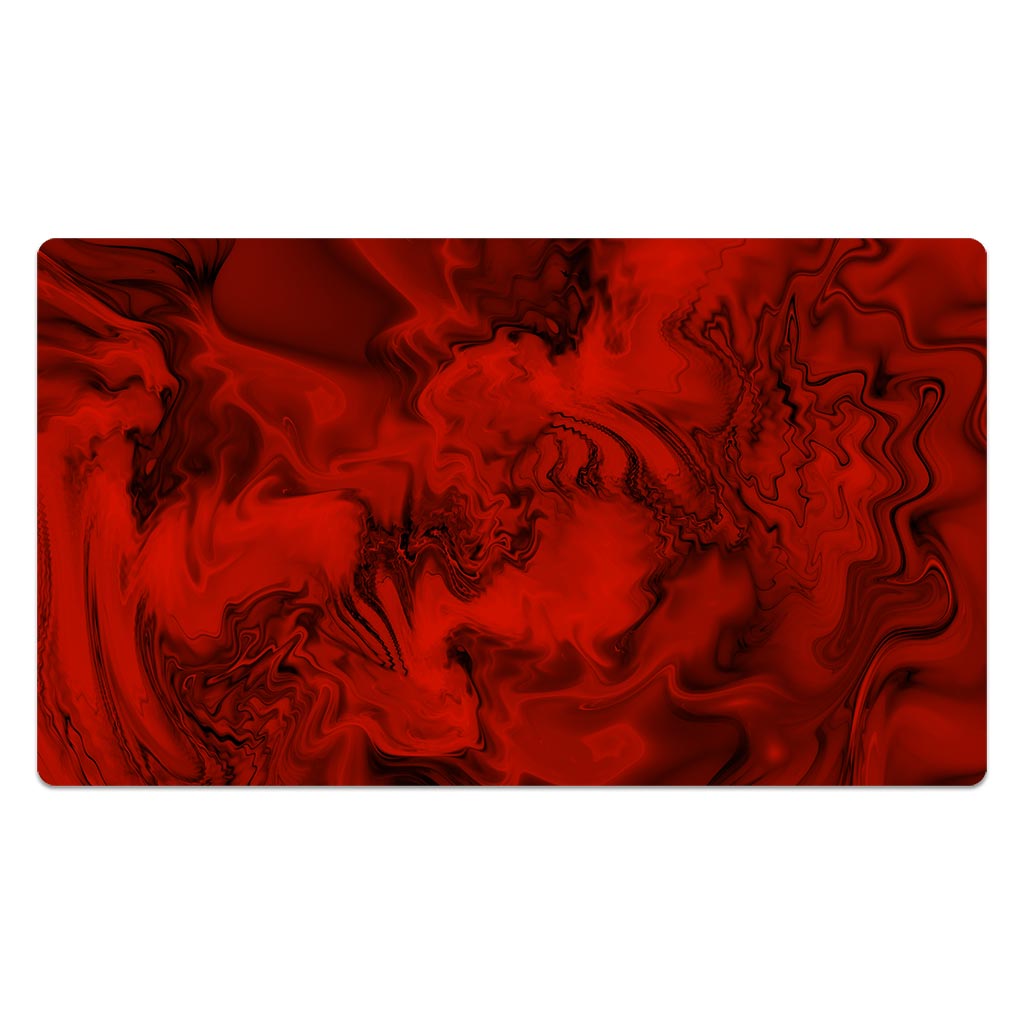 Strata Liquid Red Mouse Pad