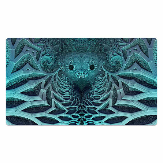 Symmetrical Face Illusion Mouse Pad