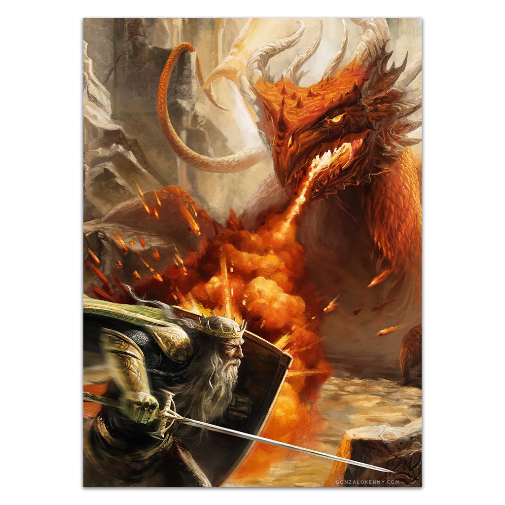 Template Kenny Red Dragon V1 Card Sleeves