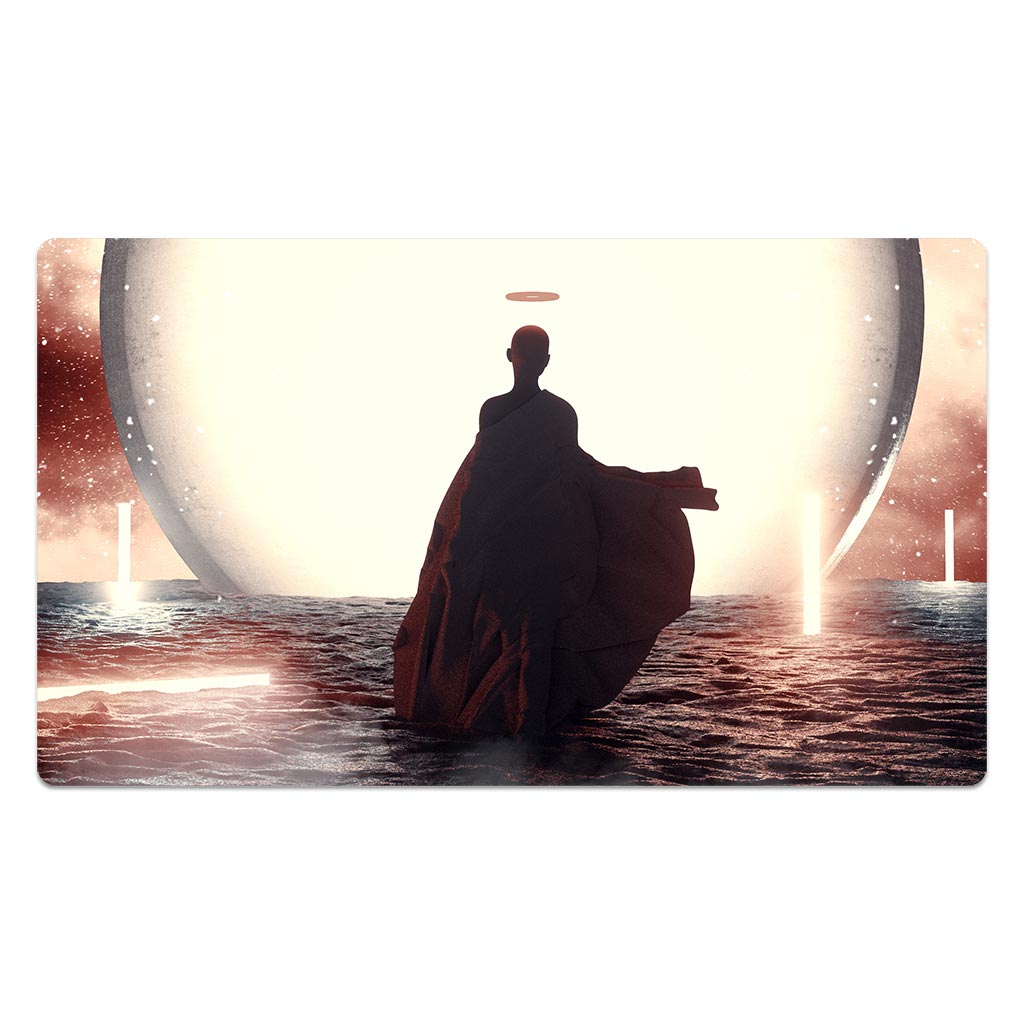 The Divine Monk Mouse Pad