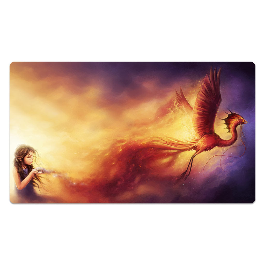 The Legendary Phoenix Born From The Ashes Mouse Pad