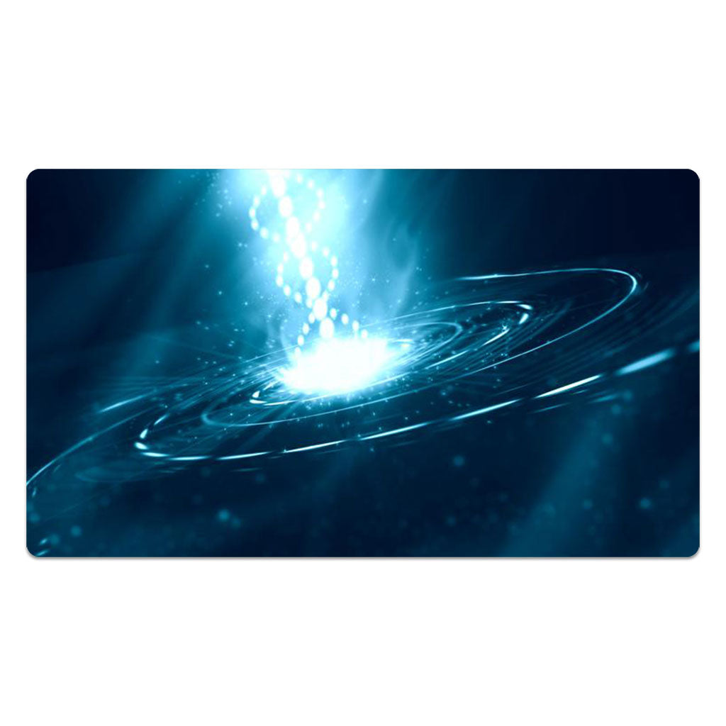 The Spiral Blue Playmat