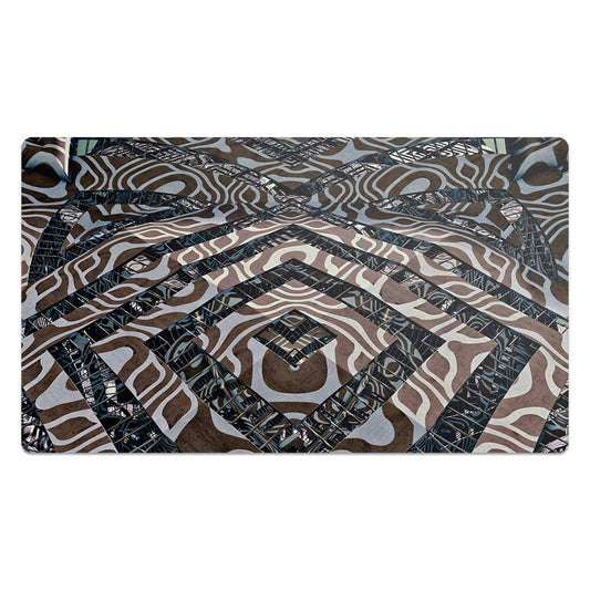 Tribal Painted Infrastructure Mouse Pad