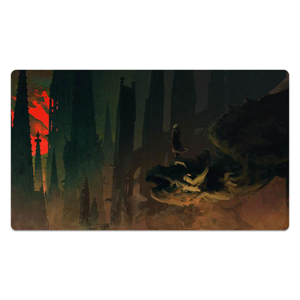 Under The Bloody Moon Mouse Pad