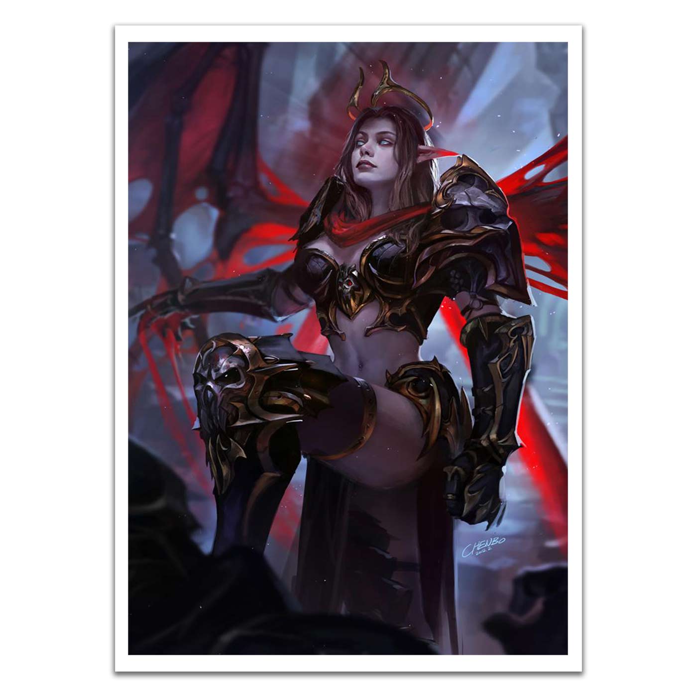 VAMPIRE ELF QUEEN THANA V1 CARD SLEEVES