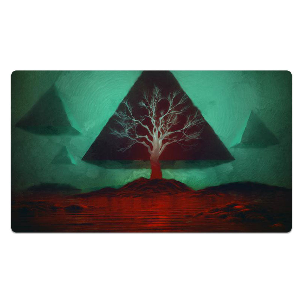 Vision Of The Lone Tree Playmat