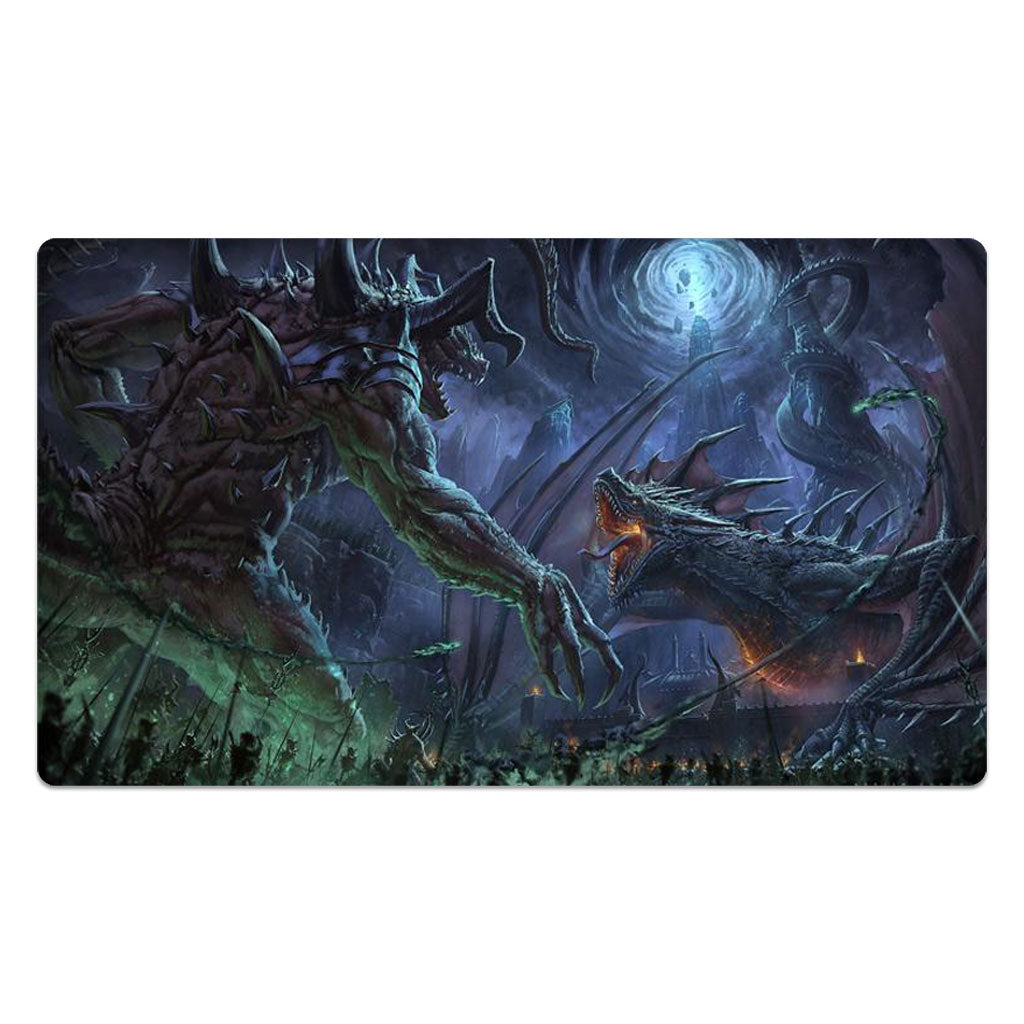 War Between Dragons And Demons Mouse Pad