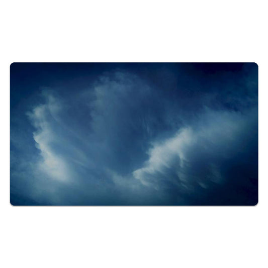 Wavy Cotton Clouds Mouse Pad