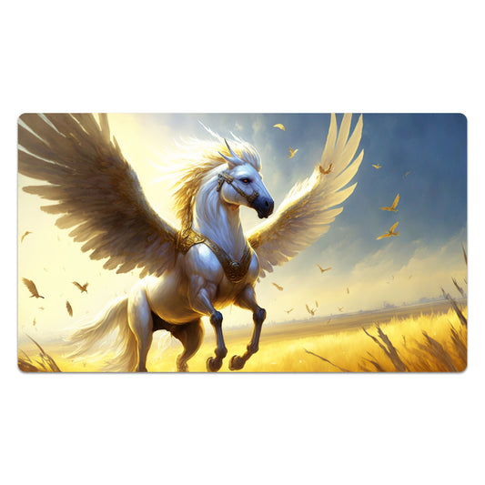 White Pegasus Playmat