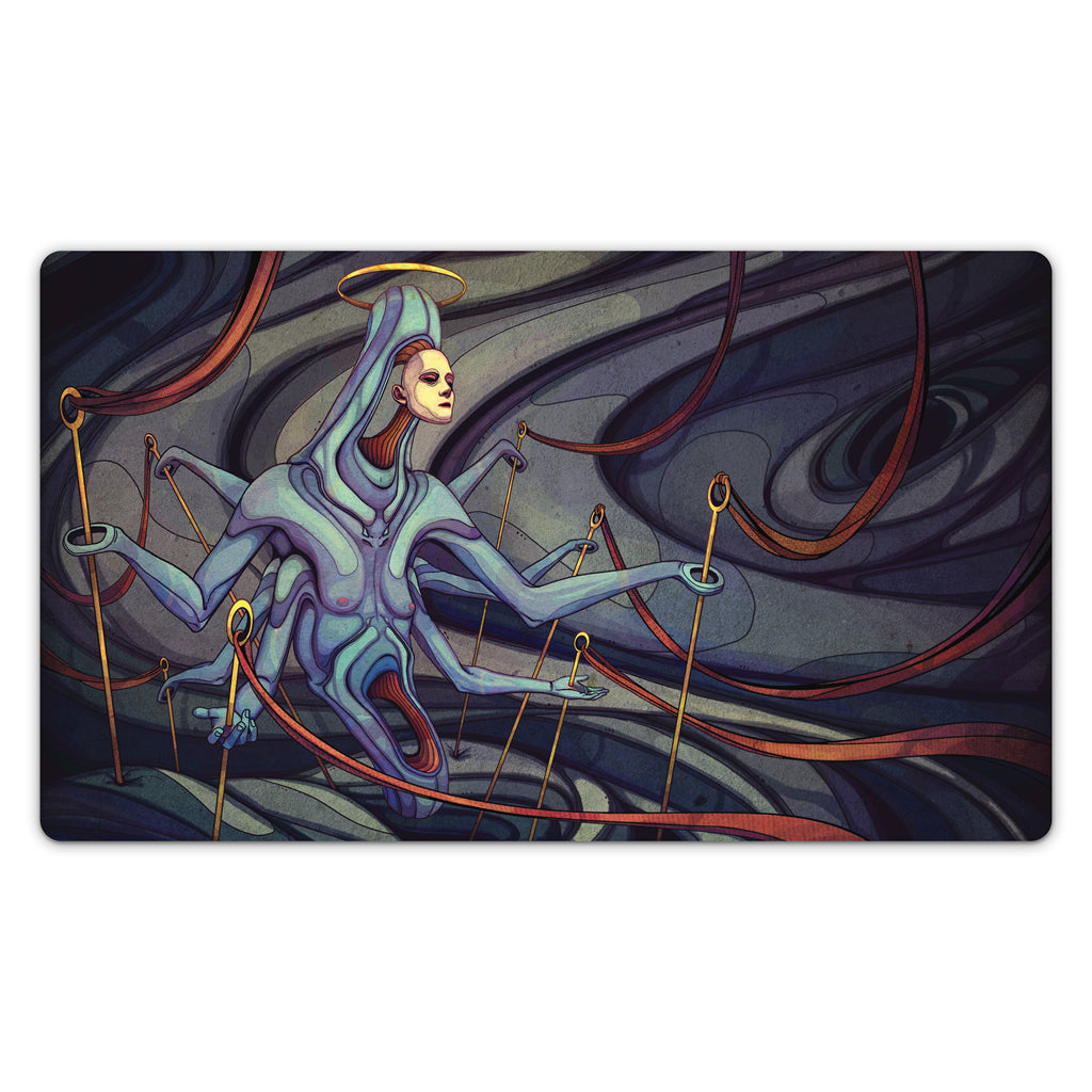 Zonukie the Never Speaking Poet Playmat