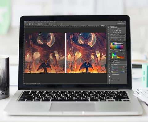 Acrylic Paint Abstract Version Five Playmat