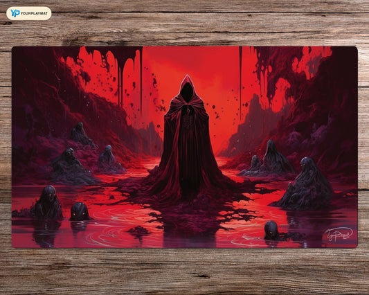 Bloodstained Altar - MTG Spielmatte - 24 x 14 Zoll - MTG Geschenke - MTG Zubehör - Magie Tischmatte