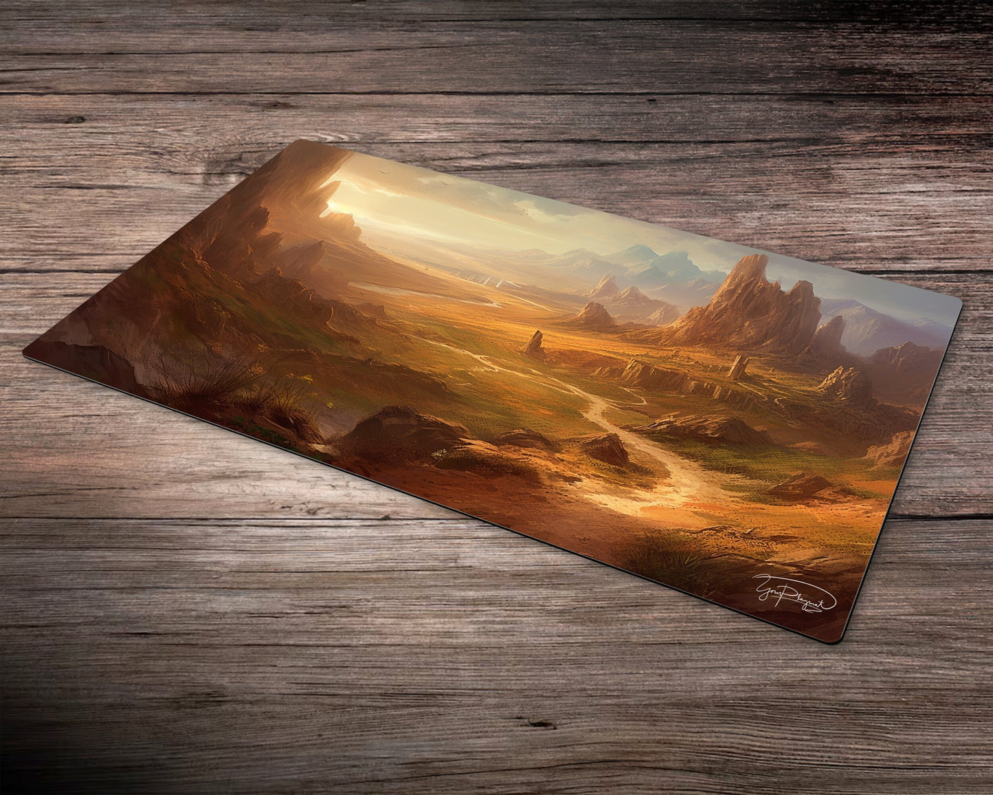 Light of the Lost Plains - MTG Spielmatte - 24 x 14 inches - MTG Geschenke - MTG Zubehör - Magie Tischmatte