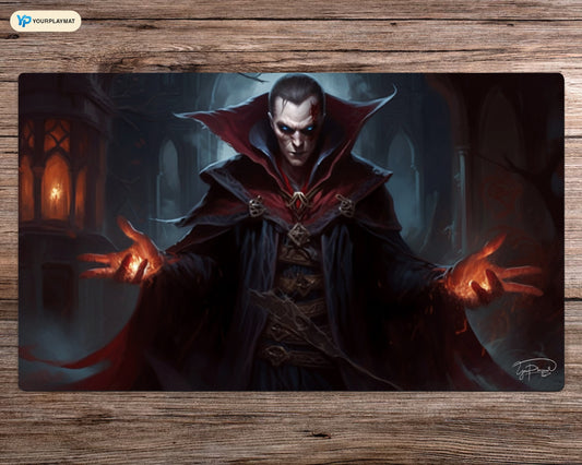 Master of Shadows - MTG Spielmatte - 24 x 14 Zoll - MTG Geschenke - MTG Zubehör - Magie Tischmatte