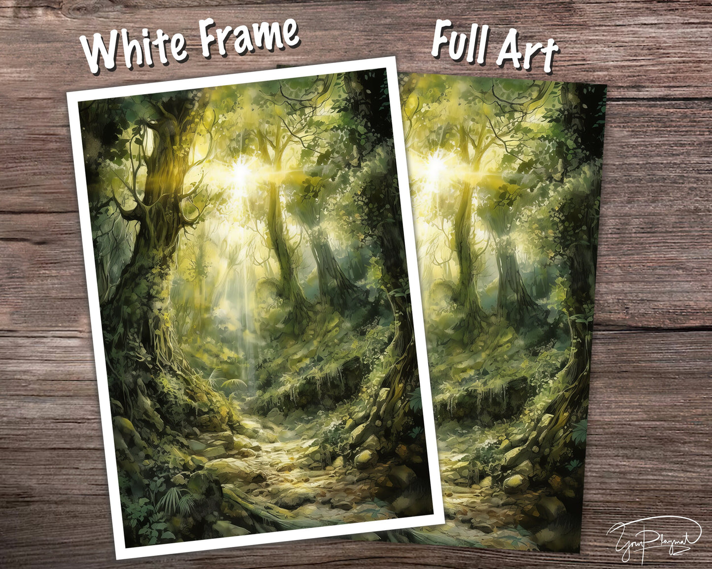 Ethereal Forest - MTG-Kartenhüllen - 60/100/120 - TCG-Kartenhüllen-Set - Commander-Hüllen - Magic the Gathering-Geschenke