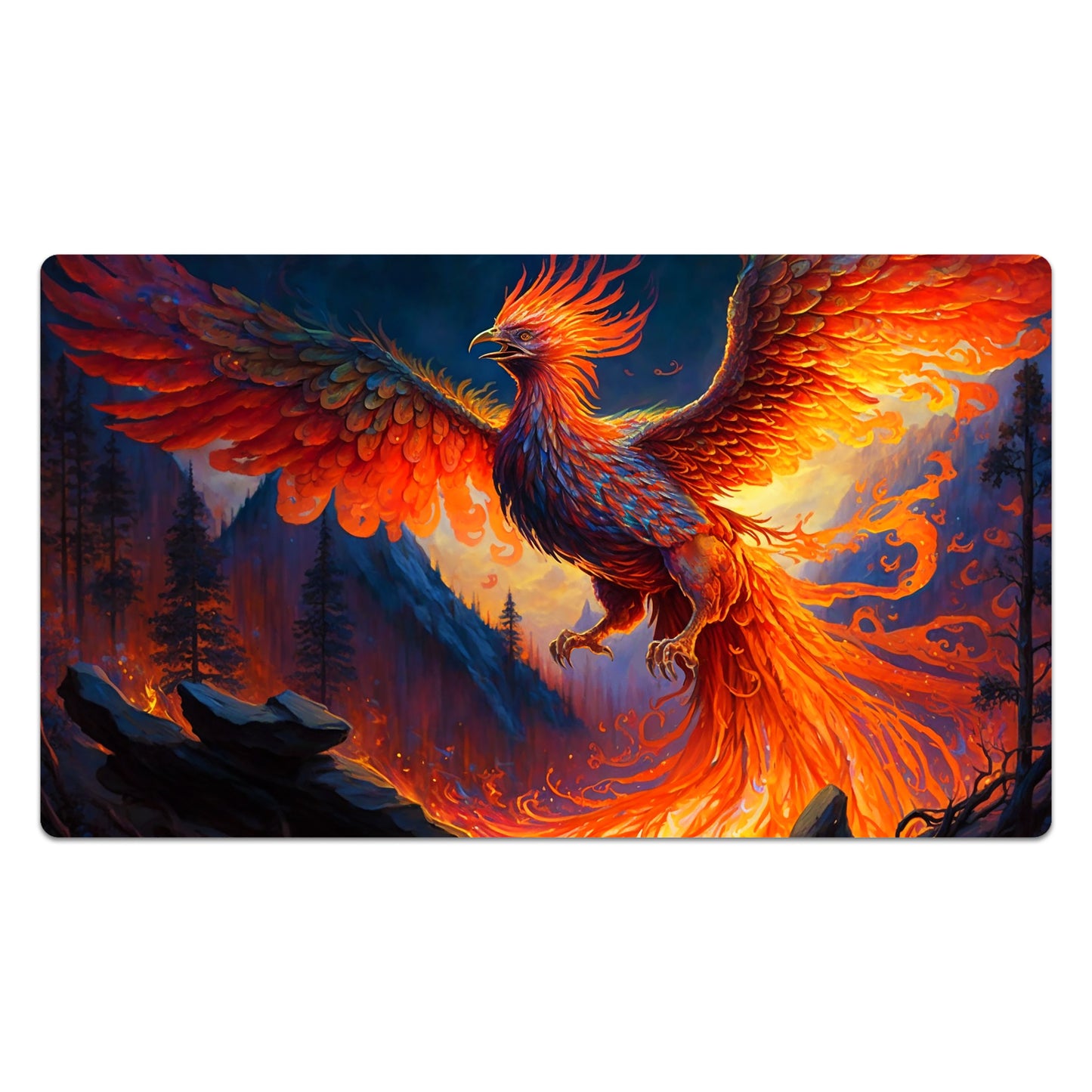 Birth Of A Phoenix Playmat