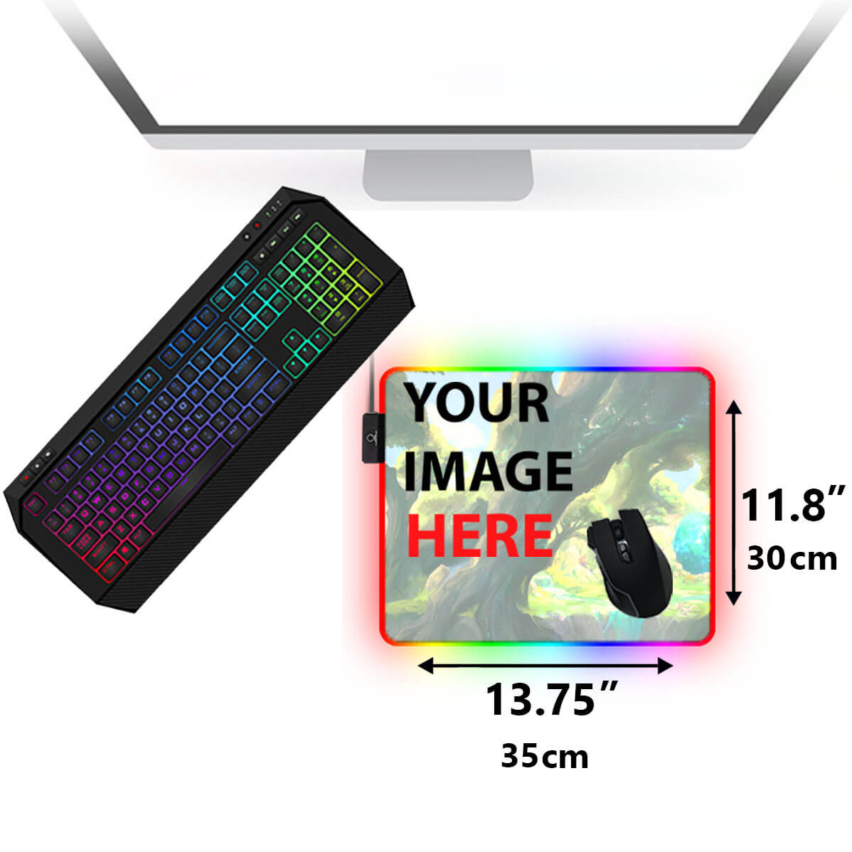 Buy Custom RGB Mousepad