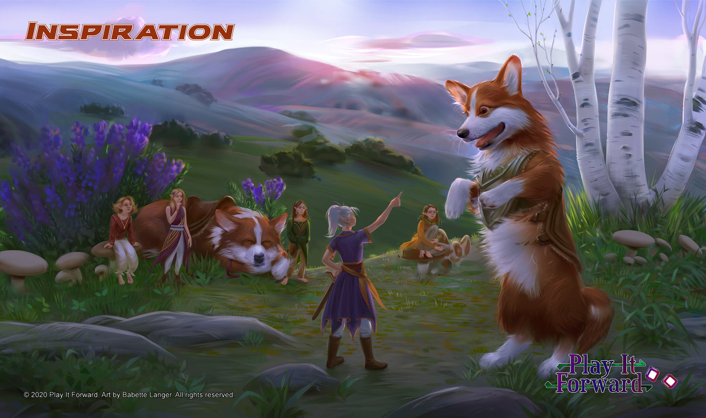 Corgi Inspiration Playmat